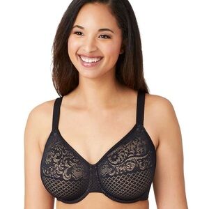 Wacoal Black Lace Underwire Bra